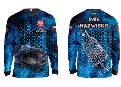 BLUZA ZAWODNICZA CATFISH TEASER (BLUE)