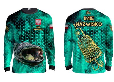 BLUZA ZAWODNICZA CATFISH TEASER (LAZUR)