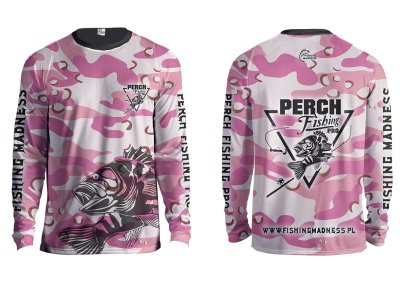 BLUZA ZAWODNICZA PERCH PRO (pink camo)