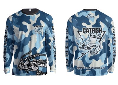 BLUZA ZAWODNICZA CATFISH PRO (blue camo)