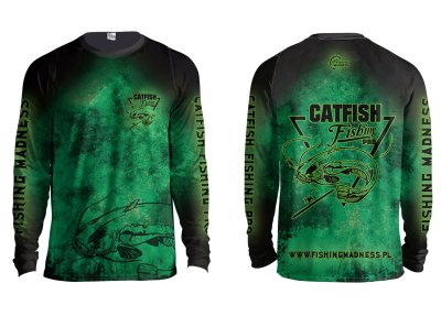 BLUZA ZAWODNICZA CATFISH PRO (dark green)