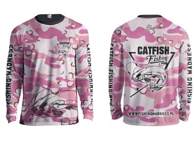 BLUZA ZAWODNICZA CATFISH PRO (pink camo)