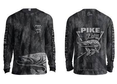 BLUZA ZAWODNICZA PIKE PRO (camo grey)