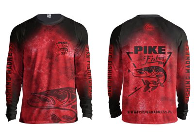 BLUZA ZAWODNICZA PIKE PRO (red)