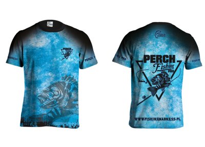 KOSZULKA TSHIRT PERCH PRO (blue)