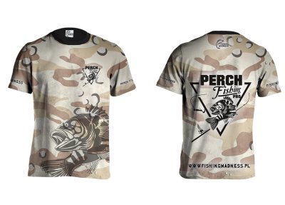 KOSZULKA TSHIRT PERCH PRO (desert camo)