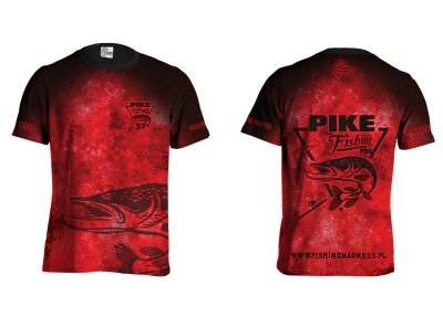 KOSZULKA TSHIRT PIKE PRO (red)