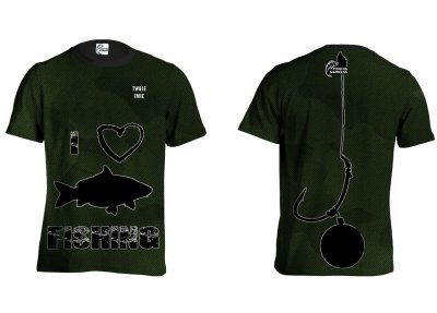 KOSZULKA TSHIRT I LOVE CARP FISHING