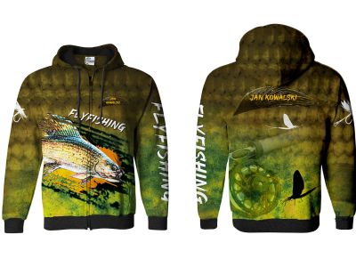 BLUZA Z KAPTUREM I ZAMKIEM FLYFISHING 2